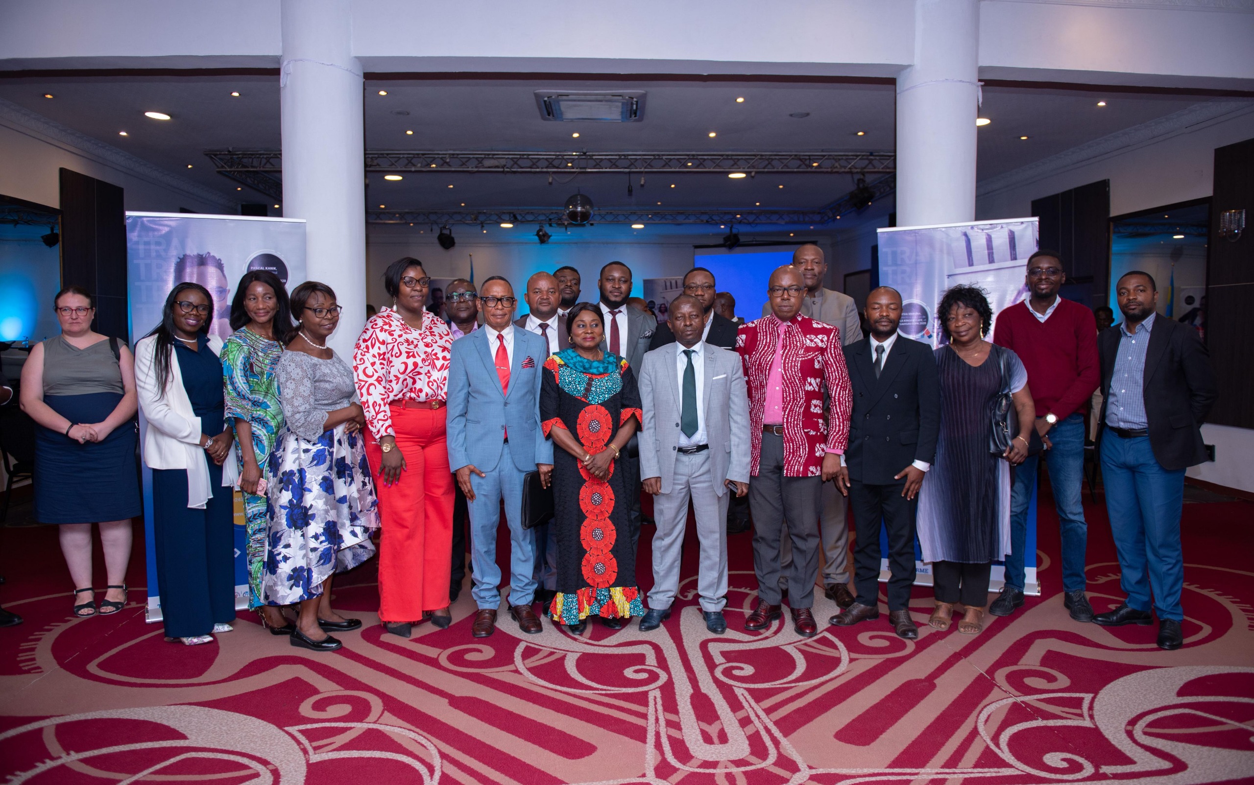Projet Transforme RDC: workshop to present the results of the communication, awareness, identification, and registration campaign for new businesses aged 3 to 36 months